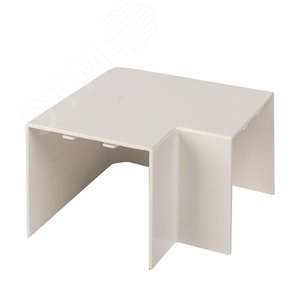 Поворот 90 градусов (60х60) (4 шт) Plast Белый - фото 1