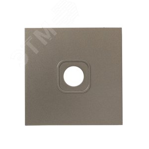 Валенсия лицевая панель розетки TV 1-местная 75Ом 5-862МГц кашемир - фото 1