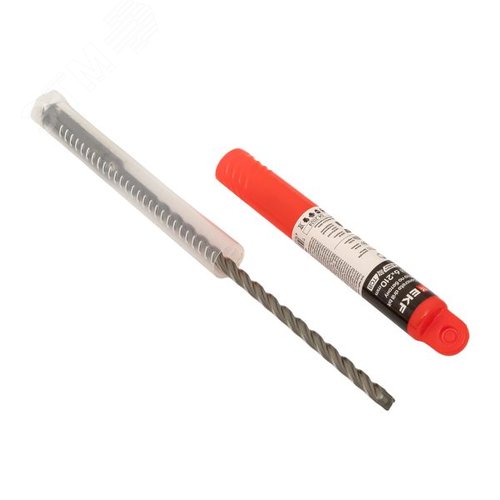 Бур по бетону SDS-plus 6х210 мм (4 резца) - фото 8