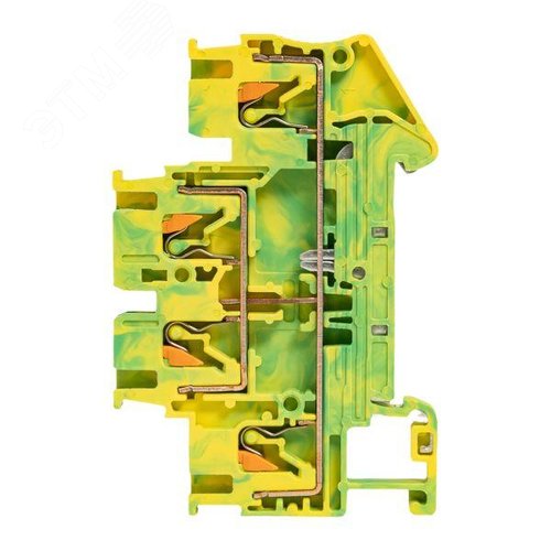 Клемма заземления двухуровневая Push-in 2.5 мм2 4 вывода EKF - фото 6