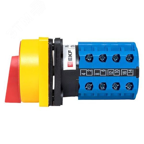 Переключатель кулачковый ПК-1-24 10А 4P (1-0-2) IP65 - фото 5