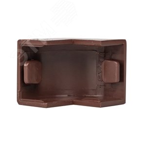 Угол внешний (15х10) (4 шт) Plast под темное дерево - фото 2