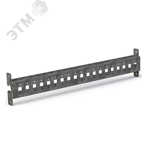 Изображение товара Рейка монтажная перфорированная с внешним креплением Д800 (2 шт) EKF AleSta (упак)