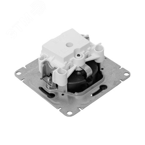 Эпика Механизм розетки 16А с заземлением со шторками черный EKF - фото 9