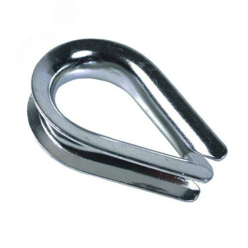 Изображение товара Коуш для троса DIN 6899 (4мм) (шт)