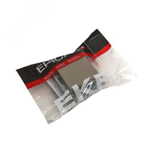 Механизм выключателя. одноклавишный. кнопочный. шампань Эпика EKF - фото 10