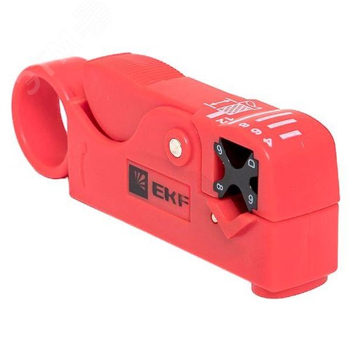 Инструмент для разделки и зачистки коаксиального кабеля TERACOM TRC-S10 - фото 1