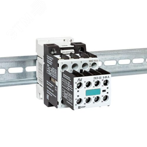 Комплект КМЭ 18А 1NO 400В АС с дополнительными контактами 2НО+2НЗ EKF AVERES - фото 2