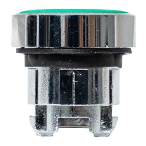 Исполнительный механизм кнопки START XB4 зеленый плоский возвратный без фиксации IP65 - фото 3