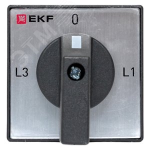 Переключатель кулачковый ПК-1-94 10А 4P для амперметра pk-1-94-10 EKF - 2