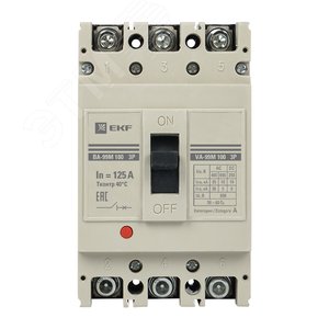 Выключатель автоматический ВА-99М 100/125А 3P 35кА PROxima - фото 2