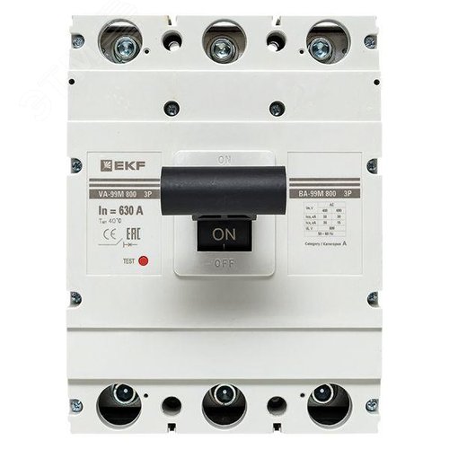 Изображение товара Выключатель автоматический ВА-99М 800/630А 3P 35кА PROxima (шт)