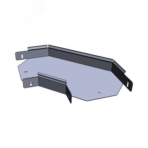 Изображение товара Угол 90 градусов горизонтальный 100x200 мм (плоский) (шт)