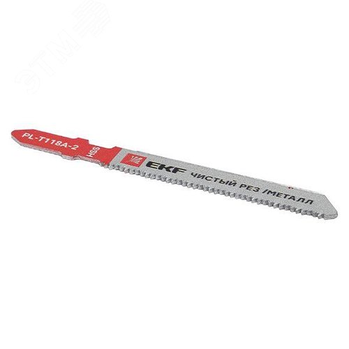 Пилки для электролобзика прямые T118A (чистовой рез по металлу)(HSS)(2 шт)  Expert - фото 4
