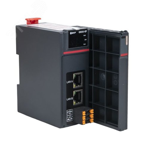 Модуль сетевой удалённого расширения ввода и вывода EtherNET IP GR200-EIP D-CARD - фото 1