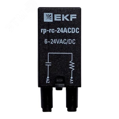 Модуль защитный RC 6-24В AC/DC для промежуточных реле RP AVERES - фото 2