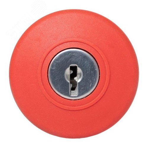 Механизм кнопки исполнительный XB4 'Грибок' красный поворотный с фиксацией с замком PROxima - фото 2