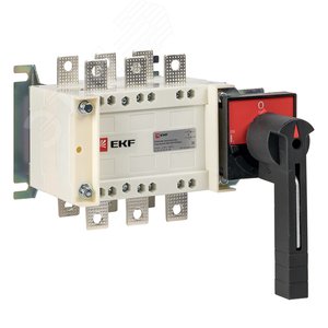 Изображение товара Рубильник-переключатель 160A 3P c рукояткой управления для прямой установки PowerSwitch PROxima (шт)