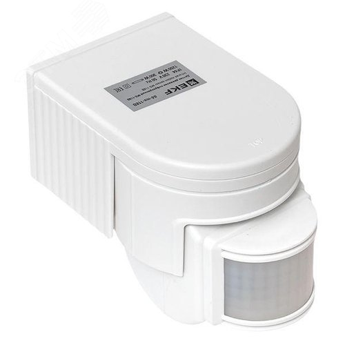 Датчик движения ИК настенный 1200Вт 180 градусов до 12 м IP44 MS-118B PROxima - фото 3