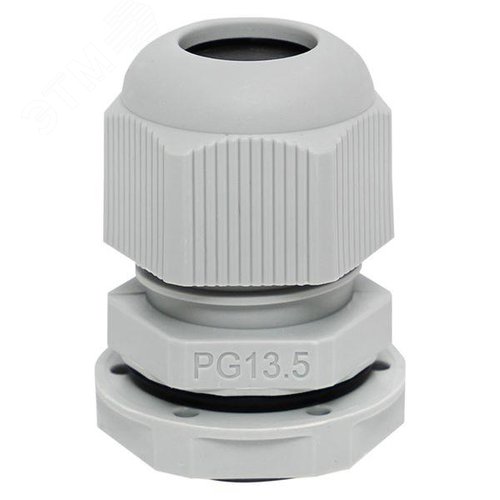 Сальник PG13,5 IP54 (2 шт) d отв. 21 мм / d провод. 6-12 мм PROxima - фото 1
