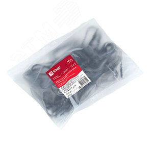 Дюбель-хомут для круглого кабеля (19-25мм) черный (50 шт) PROxima - фото 3