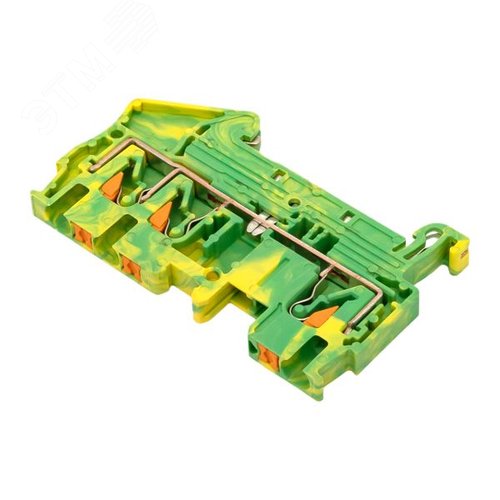 Клемма заземления Push-in 2.5 мм2 3 вывода EKF - фото 8