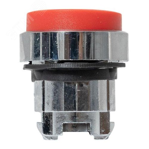 Исполнительный механизм кнопки XB4 красный выпирающая возвратный без фиксации, без подсветки IP65 - фото 3