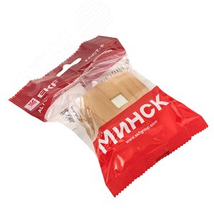 Розетка Phone одноместная ОП Минск светлое дерево - фото 2