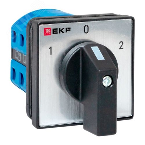 Переключатель кулачковый ПК-1-42 25А 2P 1-0-2 IP65 EKF - фото 1