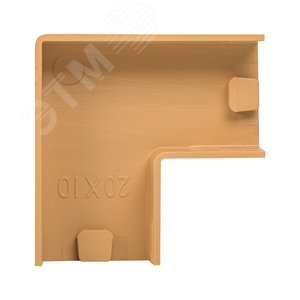 Поворот 90 градусов (20х10) (4 шт) Plast под светлое дерево - фото 2