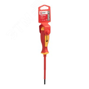 Отвертка Expert SL4x100 мм 1000В - фото 1