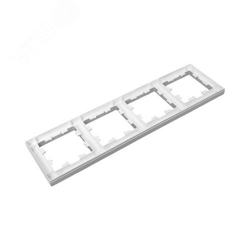 Эпика Рамка 4-местная алюминий пластик EKF - фото 7