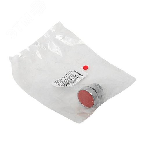 Исполнительный механизм кнопки XB4 красный плоский возвратный без фиксации, без подсветки IP65 - фото 8