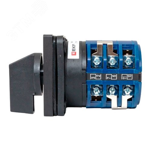 Переключатель кулачковый ПК-1-102 32А 2P 0-1-2-3 IP65 EKF - фото 5