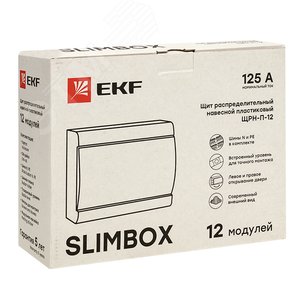 Щит распределительный навесной ЩРН-П-12 SlimBox IP41 PROxima - фото 3