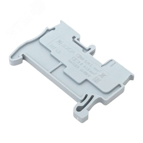 Клемма проходная Push-in 1.5 мм2 серая EKF - фото 7