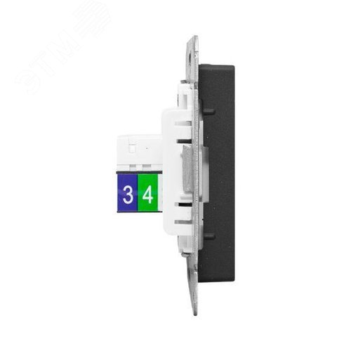 Эпика Механизм розетки RJ11 черный EKF - фото 3