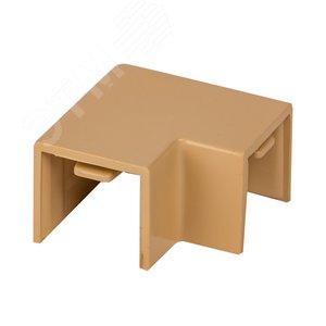 Поворот 90 градусов (16х16) (4 шт) Plast под светлое дерево - фото 1