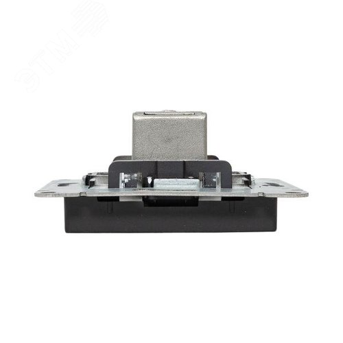 Эпика Механизм розетки TV проходная черный EKF - фото 7