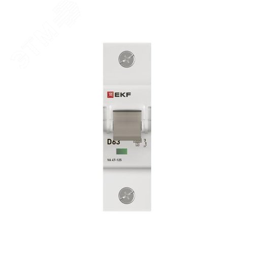 Выключатель автоматический ВА 47-125 1P 63А (D) 15кА PROXIMA - фото 3