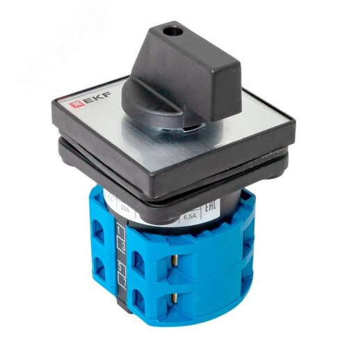 Переключатель кулачковый ПК-1-52 25А 2P 1-2 IP65 EKF - фото 6