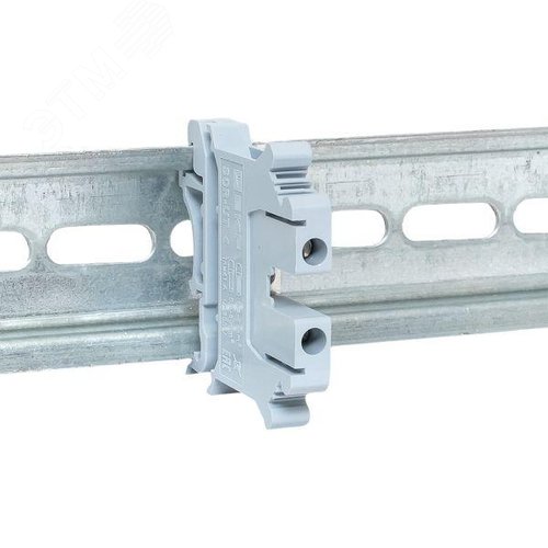 Клемма проходная винтовая UT 4 мм2 серая EKF - фото 3