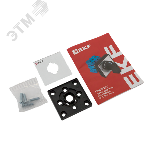 Переключатель кулачковый ПК-1-53 63А 3P 1-2 IP65 EKF - фото 3