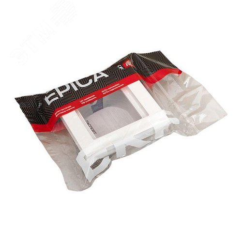 Эпика Рамка 1-местная IP44 белый пластик EKF - фото 8