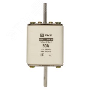 Вставка плавкая ППН-37 400/50А габарит 2 PROxima - фото 2