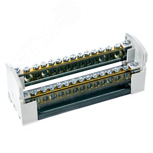 Шина нулевая в корпусе 2х15 125А артикул sn0-2x15 EKF - купить в Москве ...