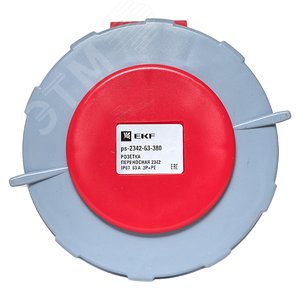 Розетка переносная 2342 3Р+РЕ 63А 380В IP67 PROxima - фото 2