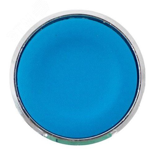 Исполнительный механизм кнопки XB4 синий плоский возвратный без фиксации, без подсветки IP65 - фото 2