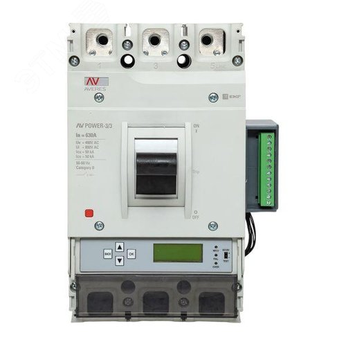 Выключатель автоматический AV POWER-3/3 630А 50кА ETU6.2 - фото 3
