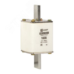 Вставка плавкая ППН-37 400/160А габарит 2 PROxima - фото 1